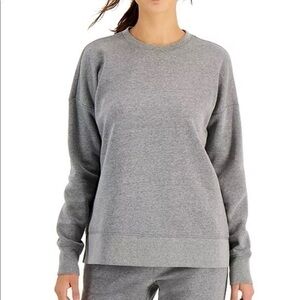 💚 Ideology Brand new with tags women’s gray crew neck sweatshirt